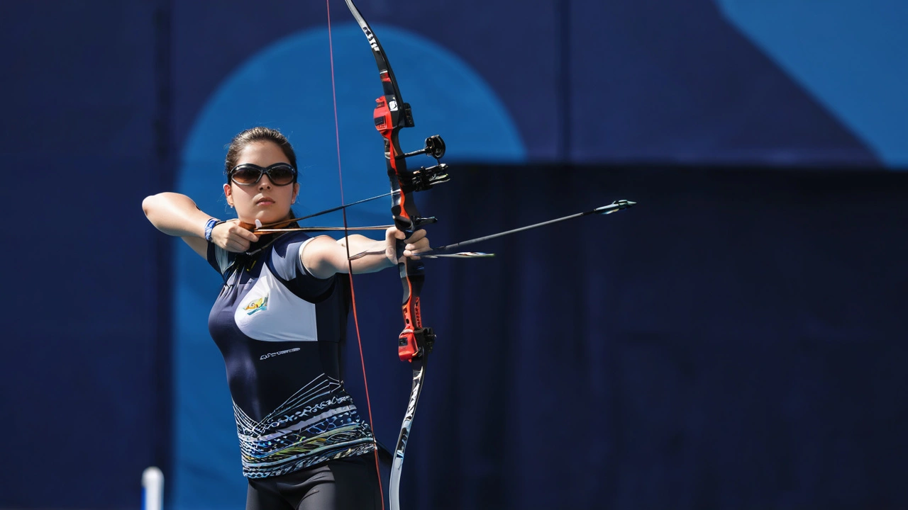 Ana Luiza Caetano e Marcus Dalmeida Avançam às Oitavas de Final no Tiro com Arco nas Olimpíadas de 2024