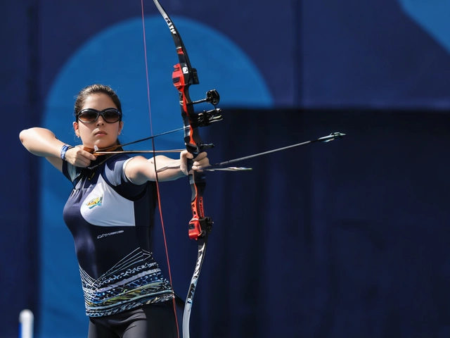 Ana Luiza Caetano e Marcus Dalmeida Avançam às Oitavas de Final no Tiro com Arco nas Olimpíadas de 2024