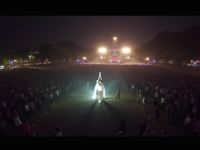 Evento Emocional com Fernanda Montenegro no Parque Ibirapuera Capturado por Drone: Uma Nova Perspectiva Visual