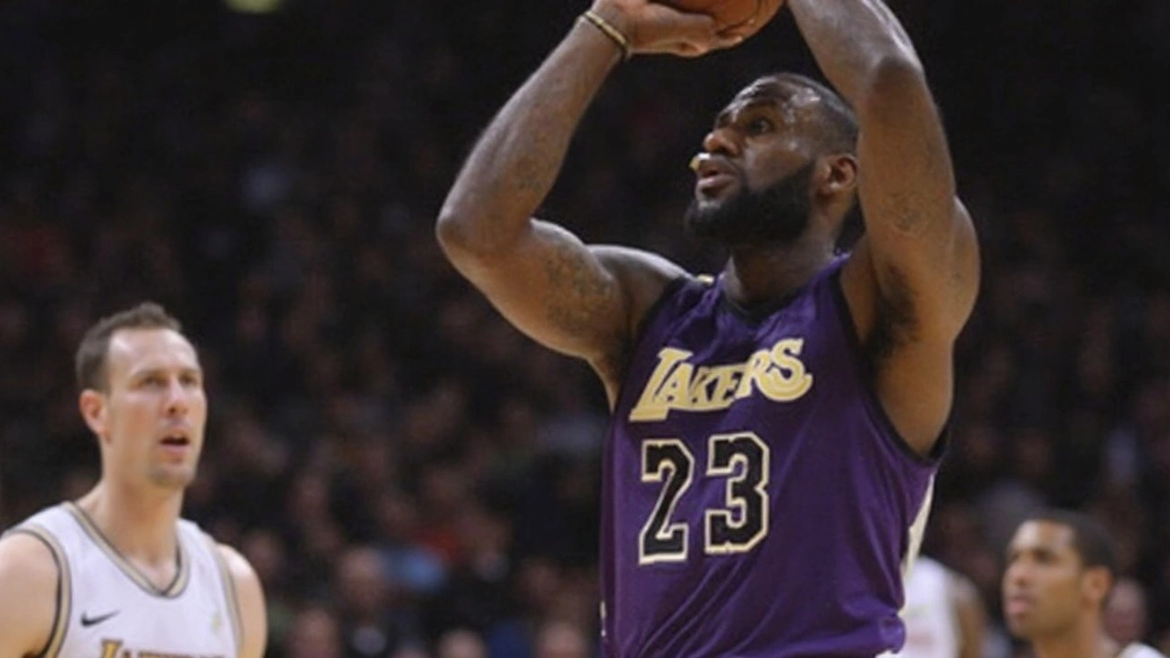 LeBron James Brilha em Vitória dos Lakers e Quebra Recorde Histórico