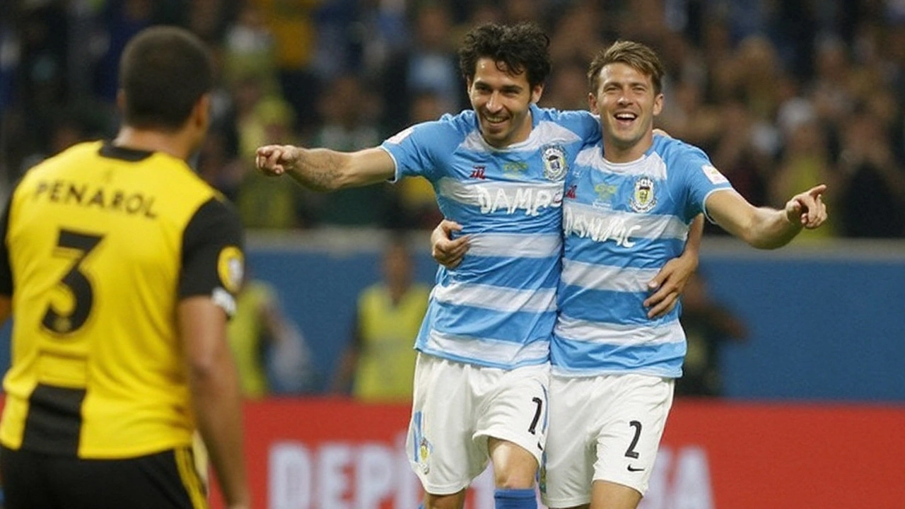 Copa Libertadores: Racing vira sobre o Peñarol e vai às quartas com gol aos 48 do 2º tempo